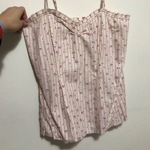 Floral Topshop Corset